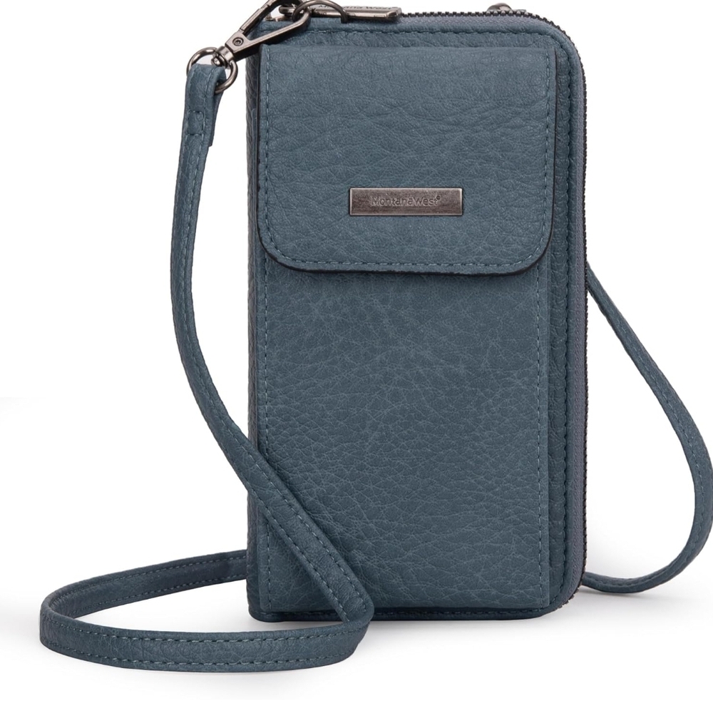 Chic Blue Crossbody Bag